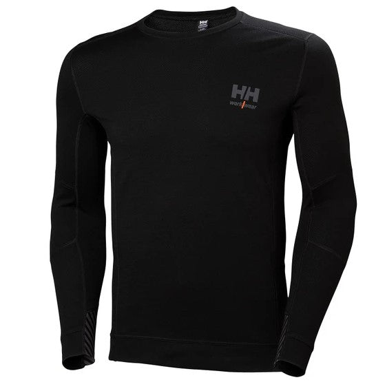 Helly Hansen Men&#39;s Lifa® Merino Long Sleeve Base Layer Crew Shirt - Work World - Workwear, Work Boots, Safety Gear