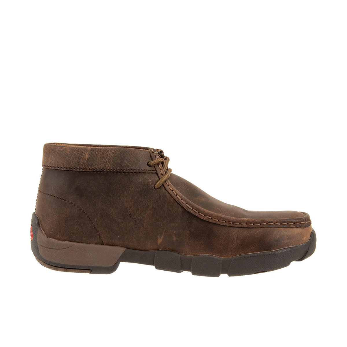 Justin Boots Men's Cappie Steel Toe Work Boot Work Boots Justin Boots Chestnut Brown 10 M