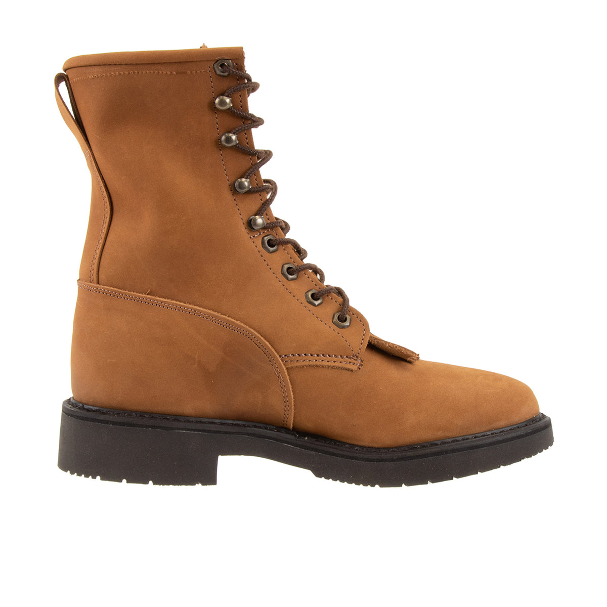 Justin Boots Men's Conductor 8" Work Boot Work Boots Justin Boots Hazel Brown 10 2E