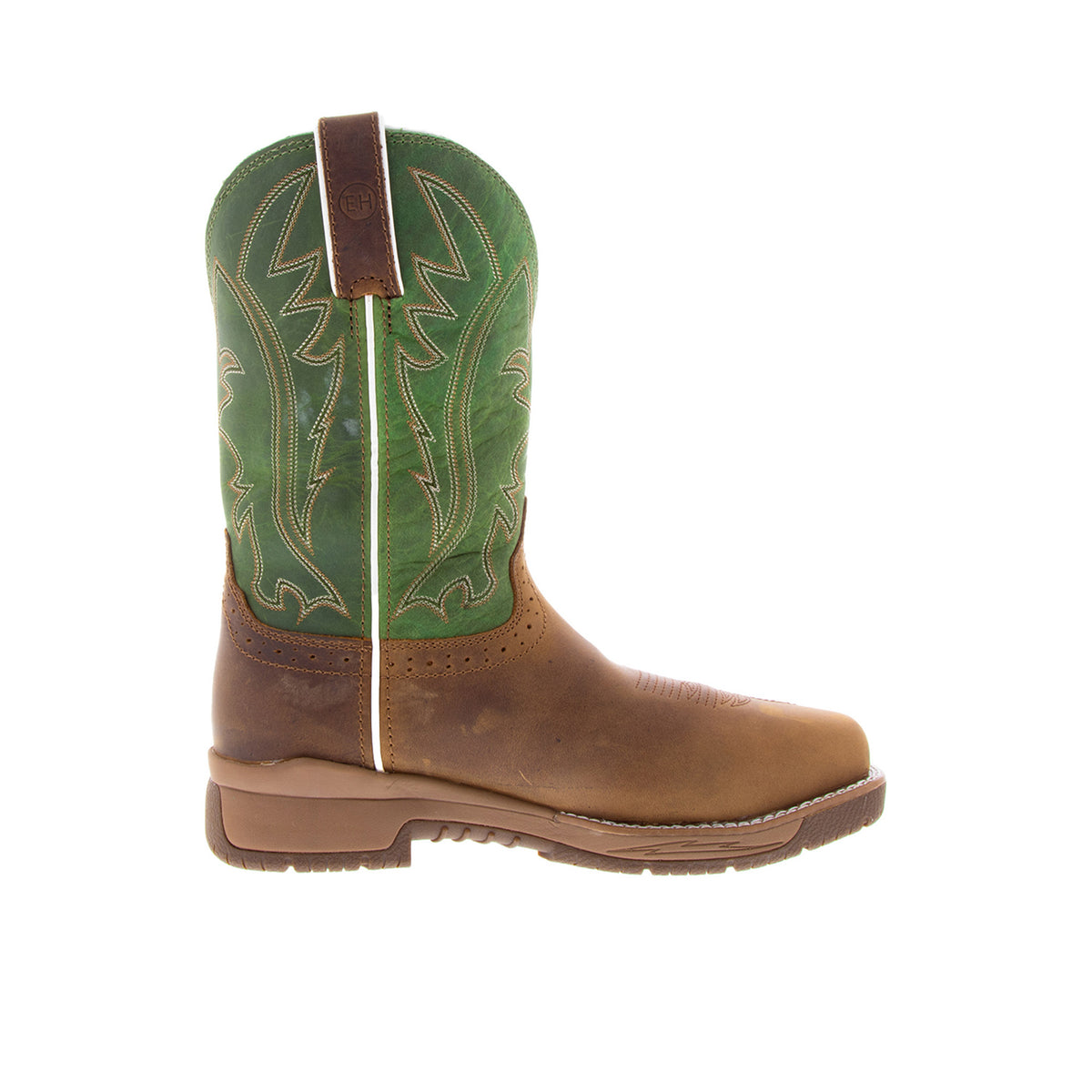 Justin Boots Men's Nitread 11" Waterproof Nano Comp Toe Work Boot Work Boots Justin Boots Fern 10 D