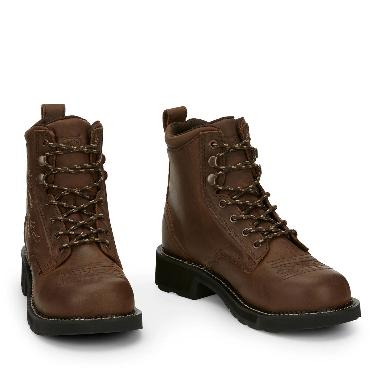 Justin Boots Women's Katerina 6" Waterproof Steel Toe Work Boot
