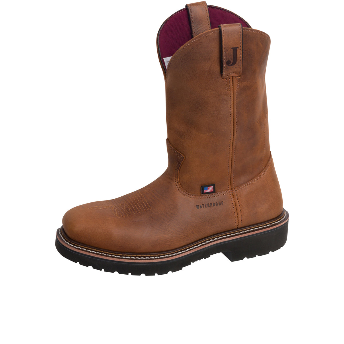 Justin Boots Men's Ames 11" Steel Toe Waterproof Work Boot Work Boots Justin Boots