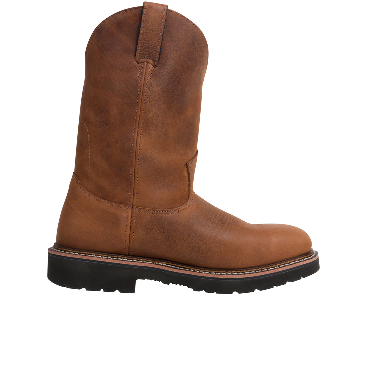 Justin Boots Men's Ames 11" Steel Toe Waterproof Work Boot Work Boots Justin Boots Walnut Brown 10 2E