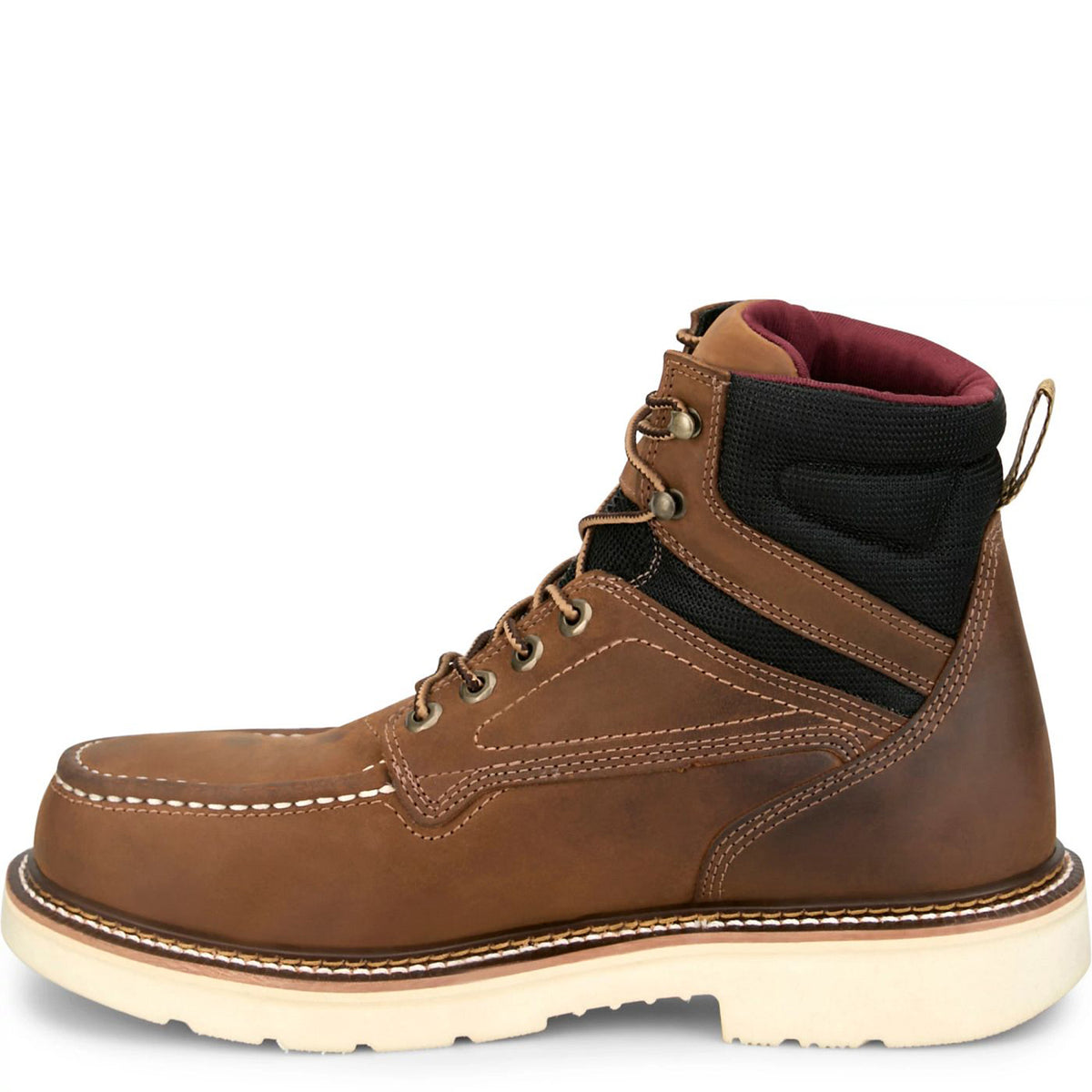 Justin Boots Men's Bristol 6" Waterproof Steel Toe Work Boot Work Boots Justin Boots