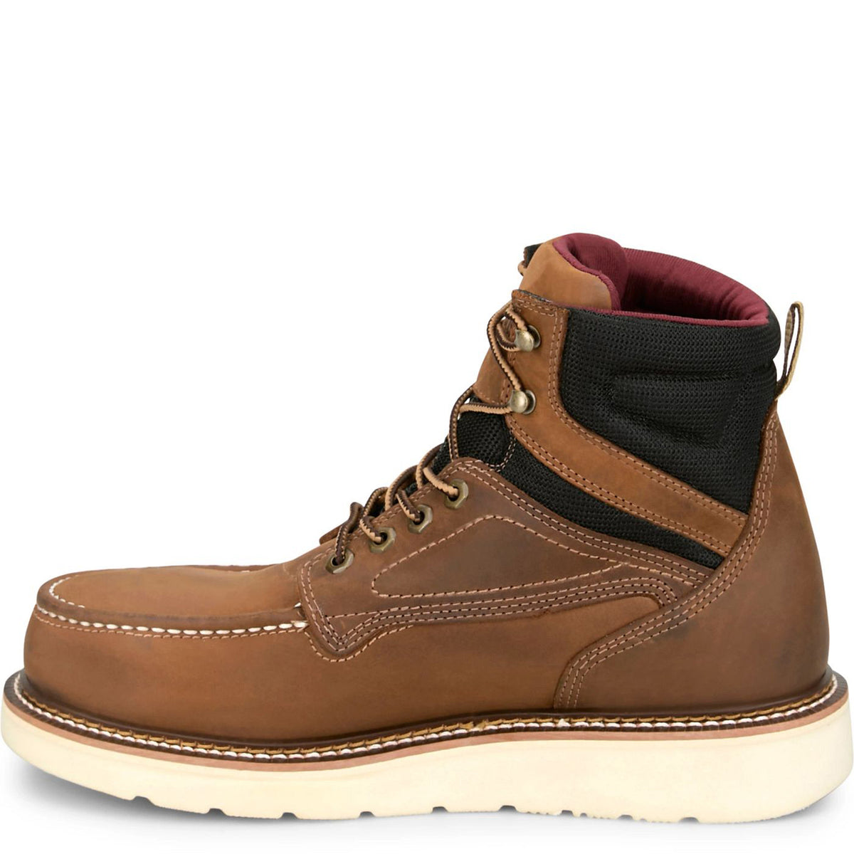 Justin Boots Men's Garren 6" Waterproof Steel Toe Work Boot Work Boots Justin Boots