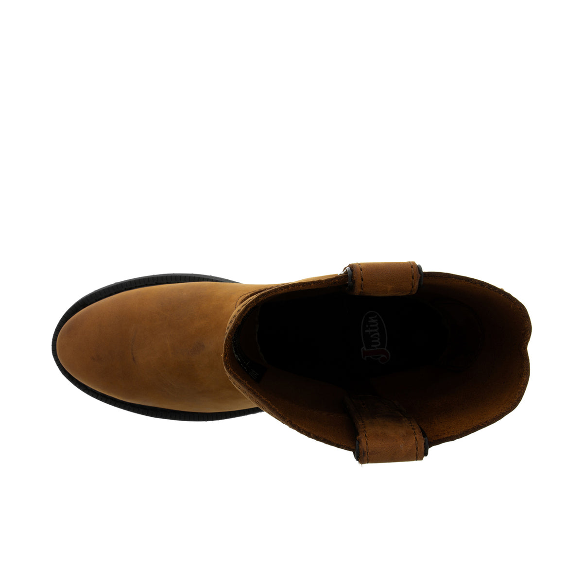 Justin Boots Mens' Round-Up 10” Steel Toe Work Boot Work Boots Justin Boots