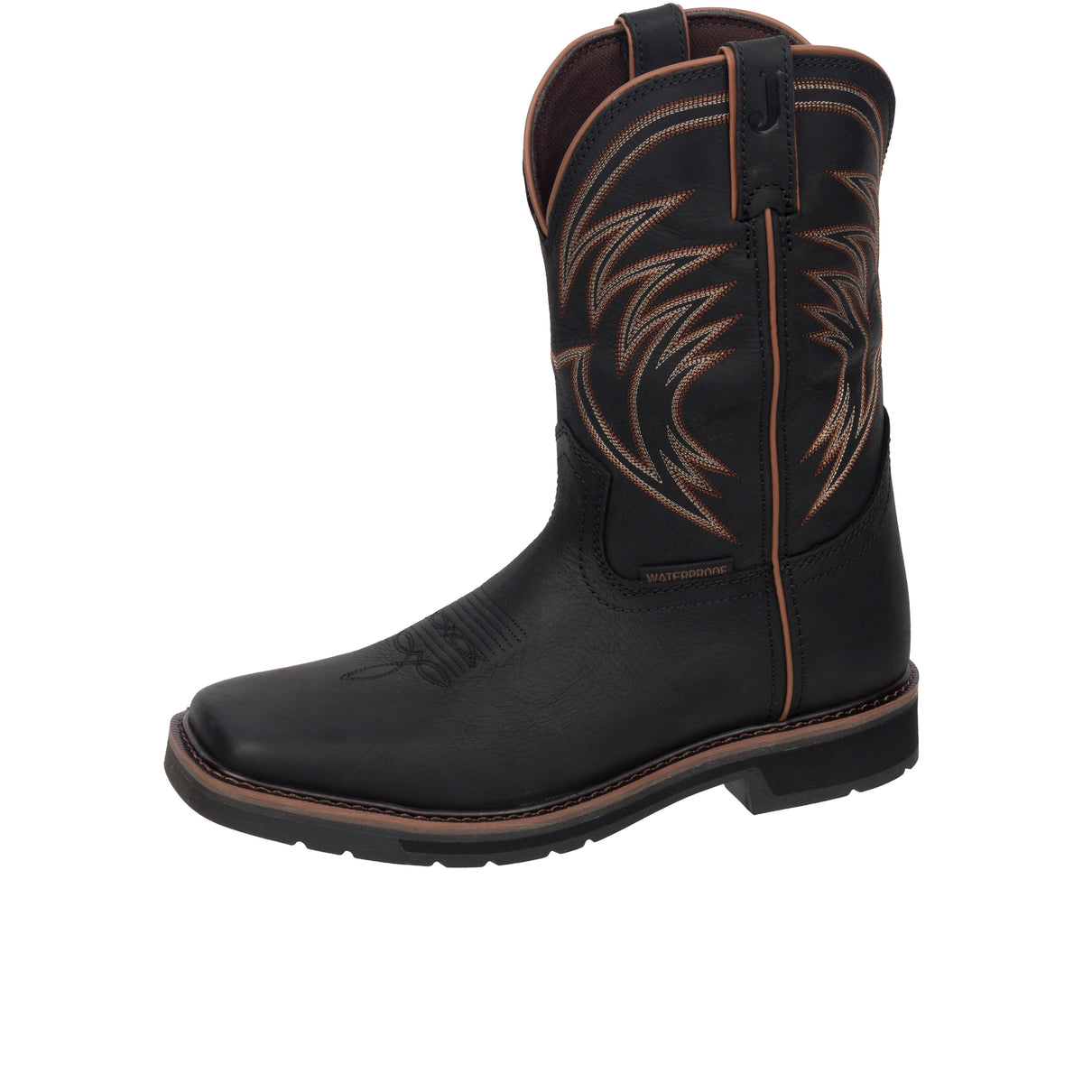 Justin Boots Men's Widowmaker 11" Waterproof Soft Toe Work Boot Work Boots Justin Boots