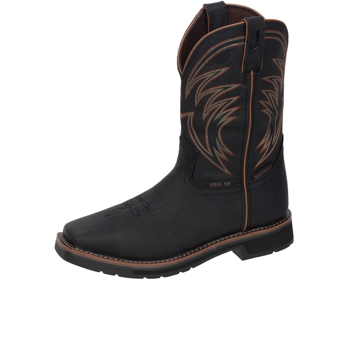 Justin Boots Men's Widowmaker 11" Waterproof Steel Toe Work Boot Work Boots Justin Boots