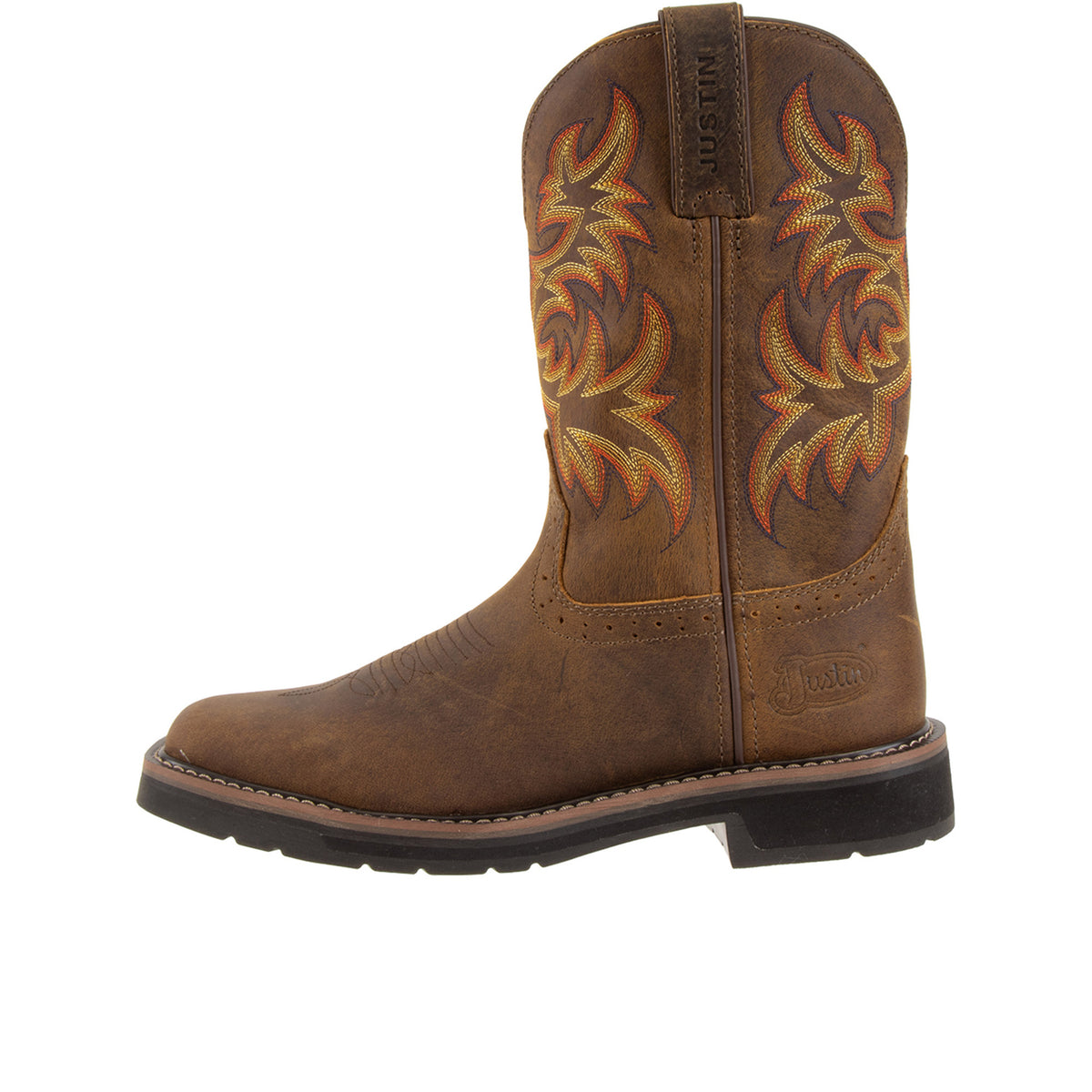 Justin Boots Men's Driller 11" Work Boot Work Boots Justin Boots