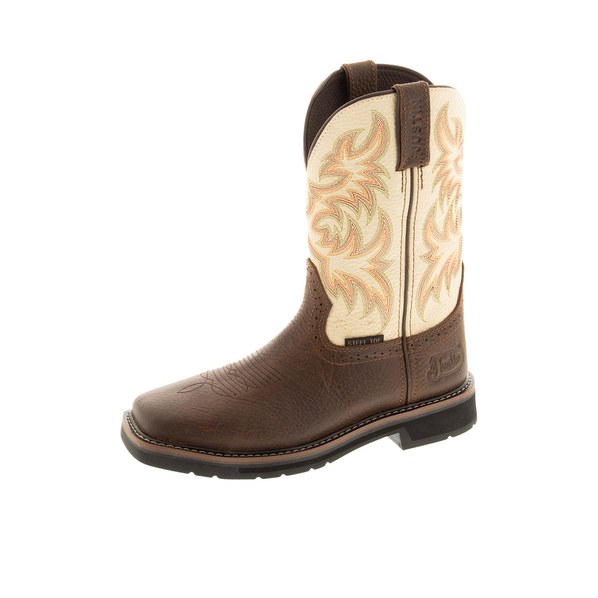 Justin Boots Men's Driller 11" Steel Toe Work Boot Work Boots Justin Boots