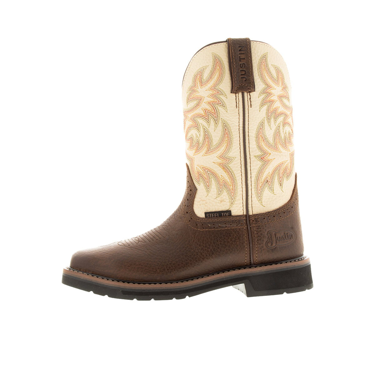 Justin Boots Men's Driller 11" Steel Toe Work Boot Work Boots Justin Boots