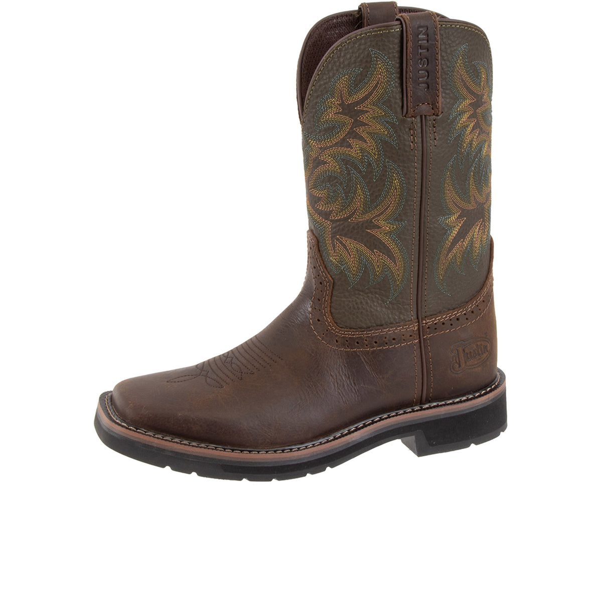 Justin Boots Men's Driller 11" Work Boot Work Boots Justin Boots