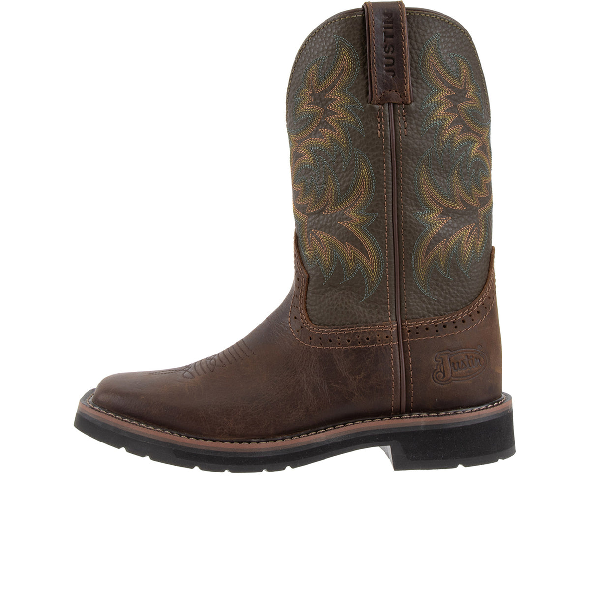 Justin Boots Men's Driller 11" Work Boot Work Boots Justin Boots