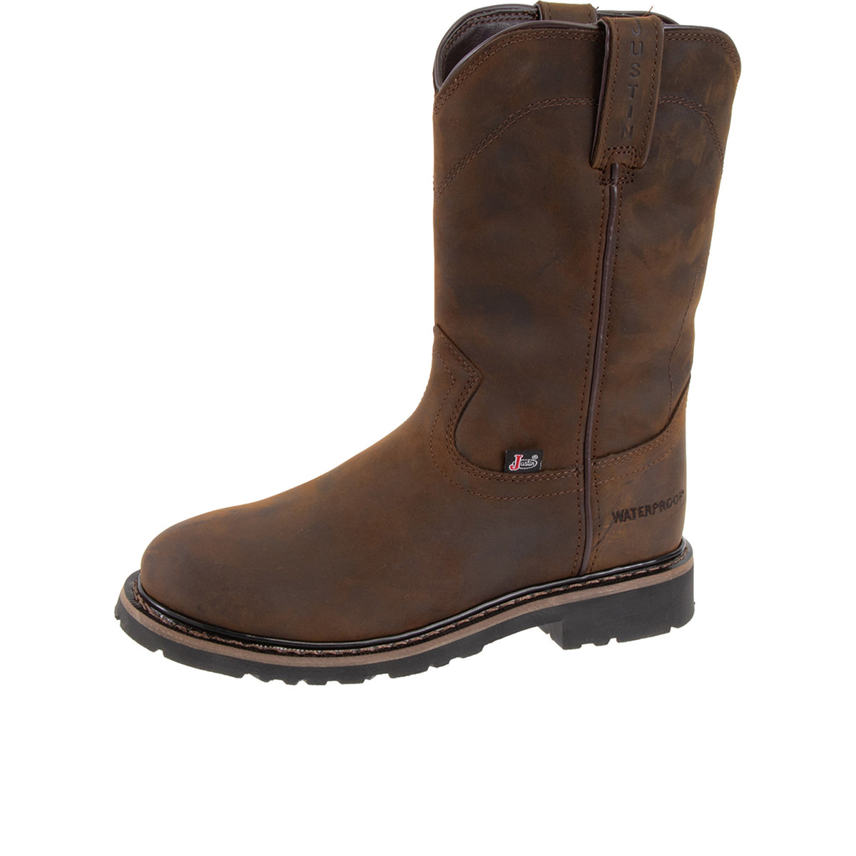 Justin Boots Men's Drywall 10" Waterproof Work Boot Work Boots Justin Boots