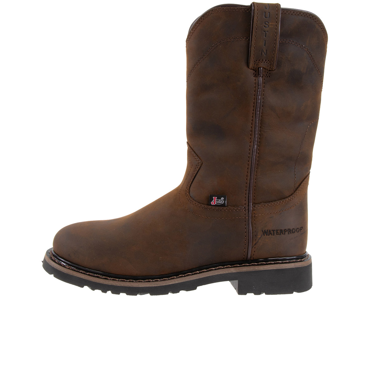 Justin Boots Men's Drywall 10" Waterproof Work Boot Work Boots Justin Boots