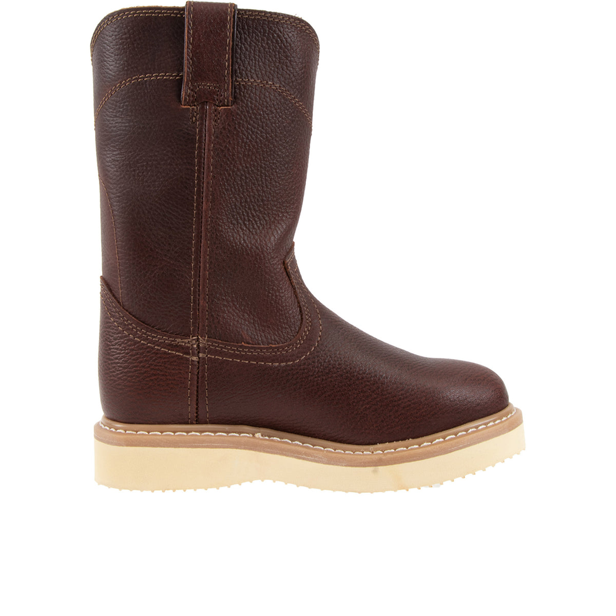 Justin Boots Men's Axe 10" Wedge Work Boot Work Boots Justin Boots Light Brown 10 M
