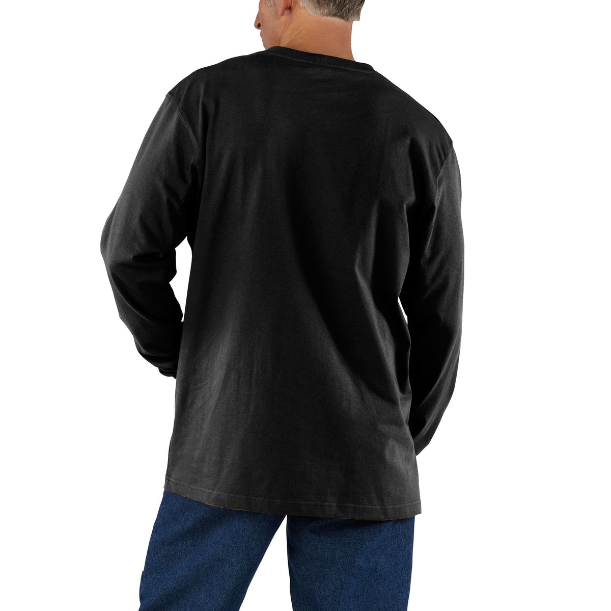 Carhartt Men's Long Sleeve Pocket T-Shirt - Work World - Workwear, Work Boots, Safety Gear