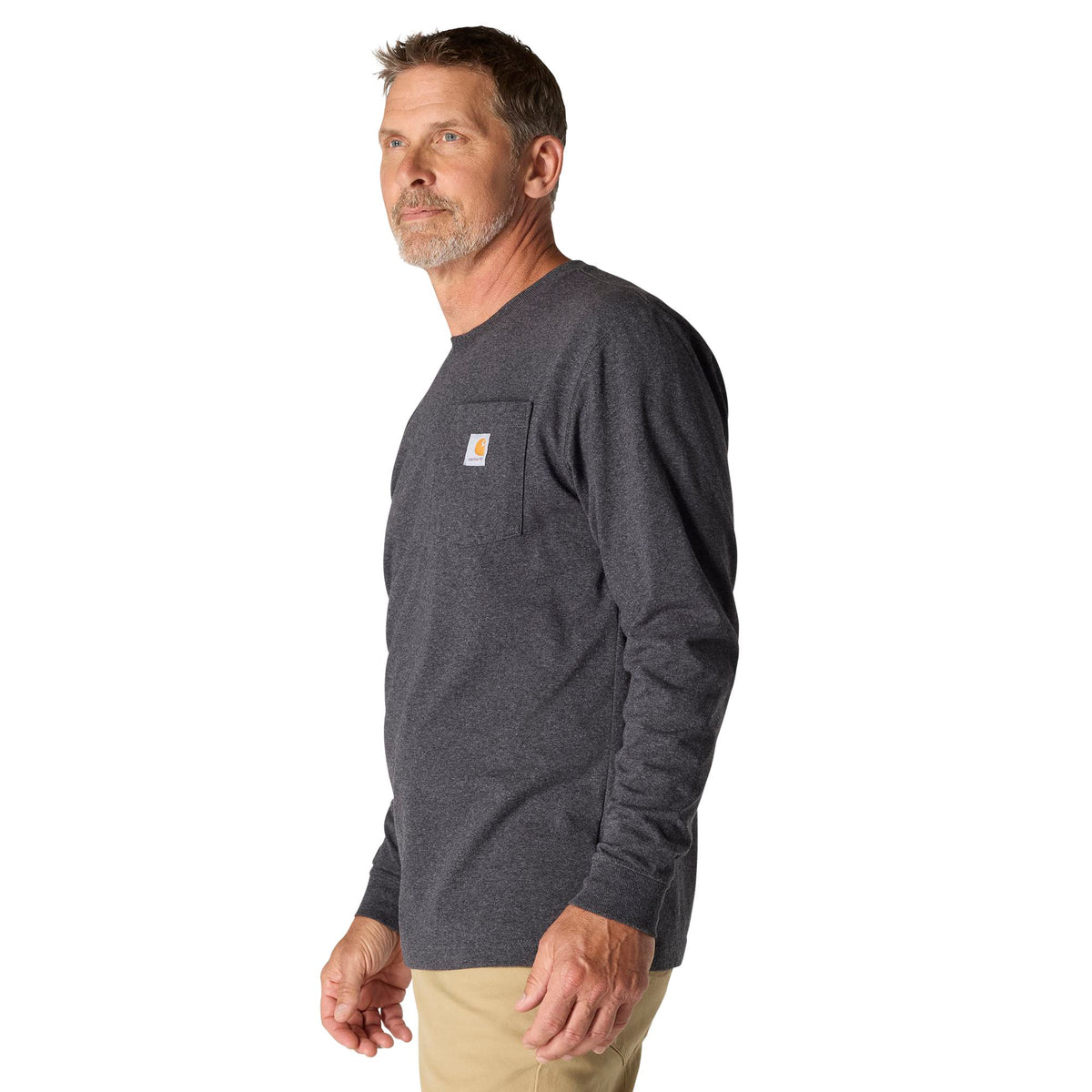 Carhartt Men's Long Sleeve Pocket T-Shirt - Work World - Workwear, Work Boots, Safety Gear