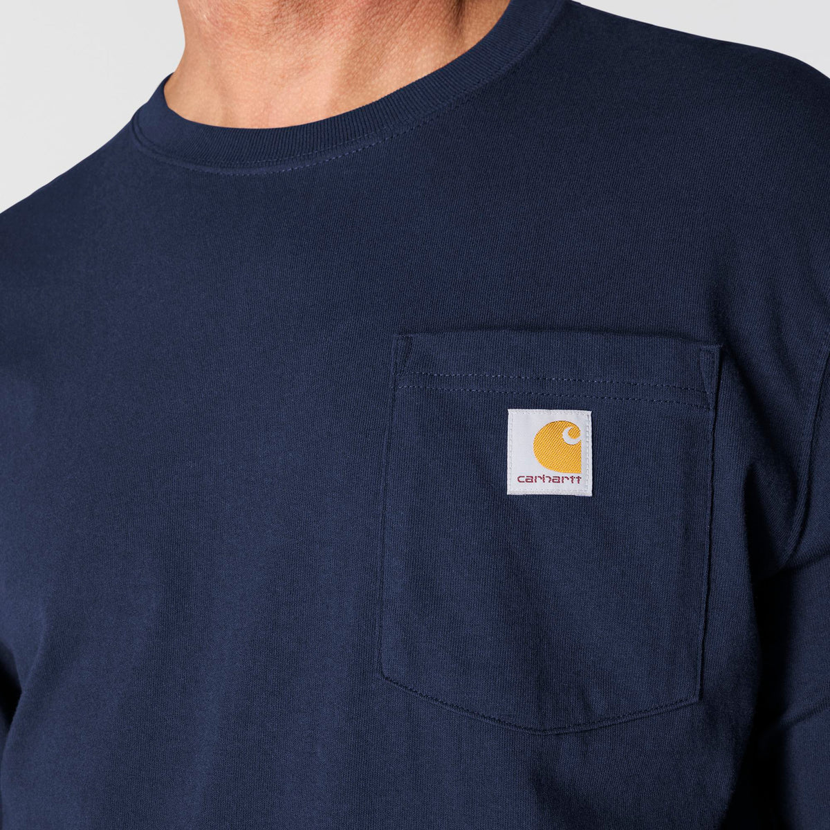 Carhartt Men's Long Sleeve Pocket T-Shirt Long Sleeve T-Shirts Carhartt
