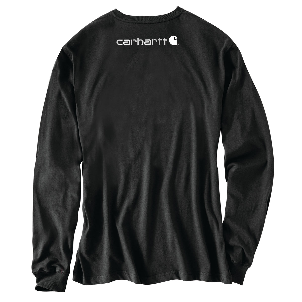Carhartt Men's Signature Logo Long Sleeve T-Shirt - Work World - Workwear, Work Boots, Safety Gear