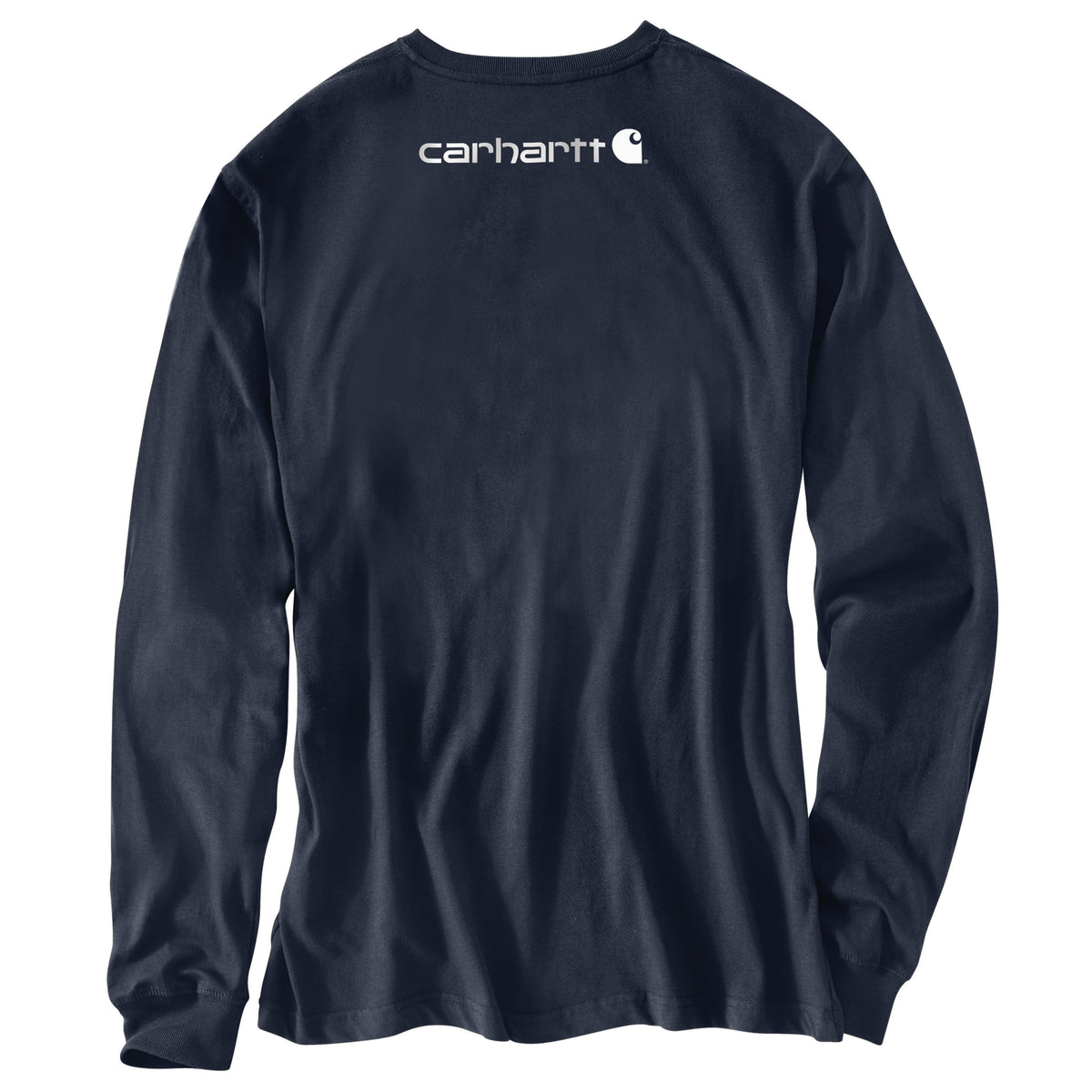 Carhartt Men's Signature Logo Long Sleeve T-Shirt - Work World - Workwear, Work Boots, Safety Gear