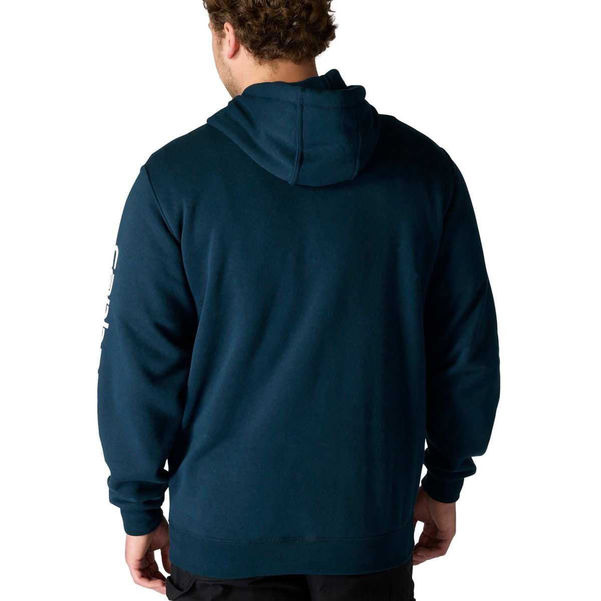 Carhartt Men's Signature Logo Hooded Pullover Sweatshirt Sweatshirts & Hoodies Carhartt