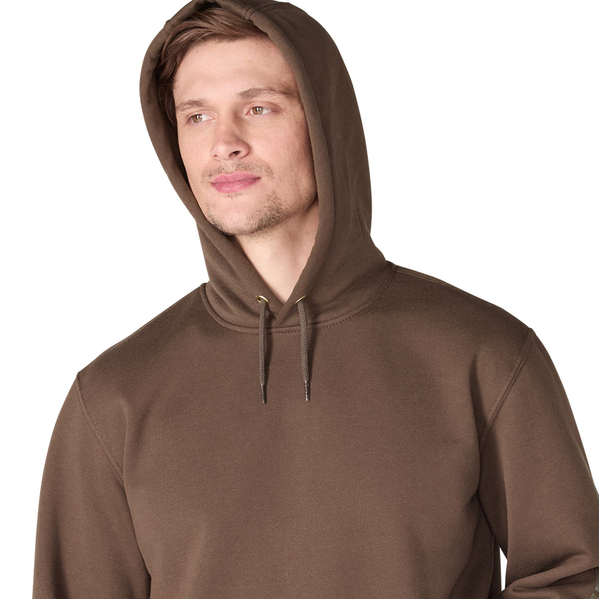 Carhartt Men's Signature Logo Hooded Pullover Sweatshirt