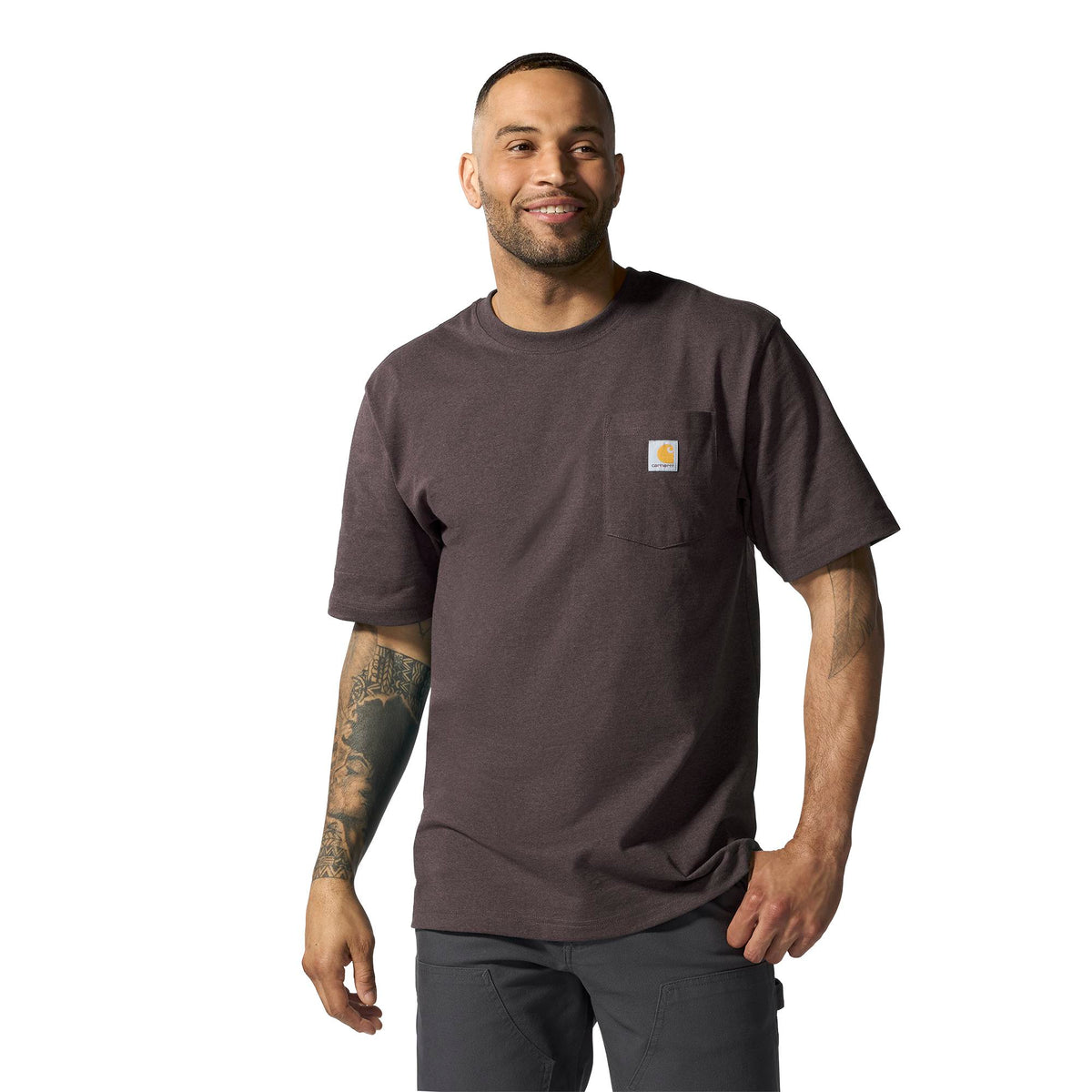 Carhartt Men's Loose Fit Heavyweight Short-Sleeve Pocket T-Shirt - Work World - Workwear, Work Boots, Safety Gear