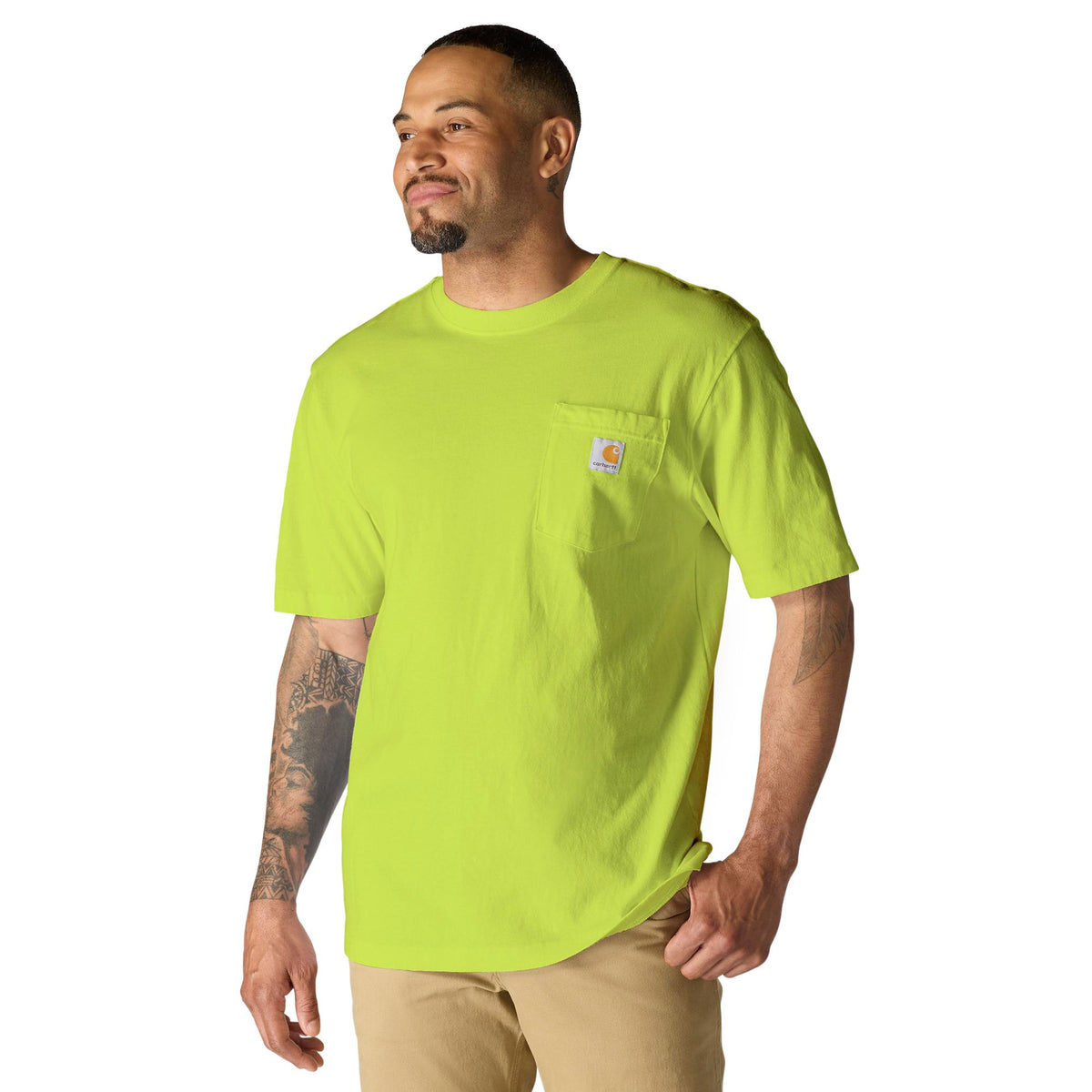 Carhartt Men's Loose Fit Heavyweight Short-Sleeve Pocket T-Shirt - Work World - Workwear, Work Boots, Safety Gear