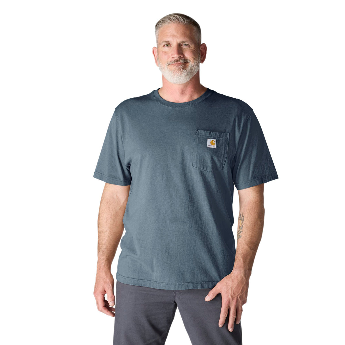 Carhartt Men's Loose Fit Heavyweight Short-Sleeve Pocket T-Shirt - Work World - Workwear, Work Boots, Safety Gear