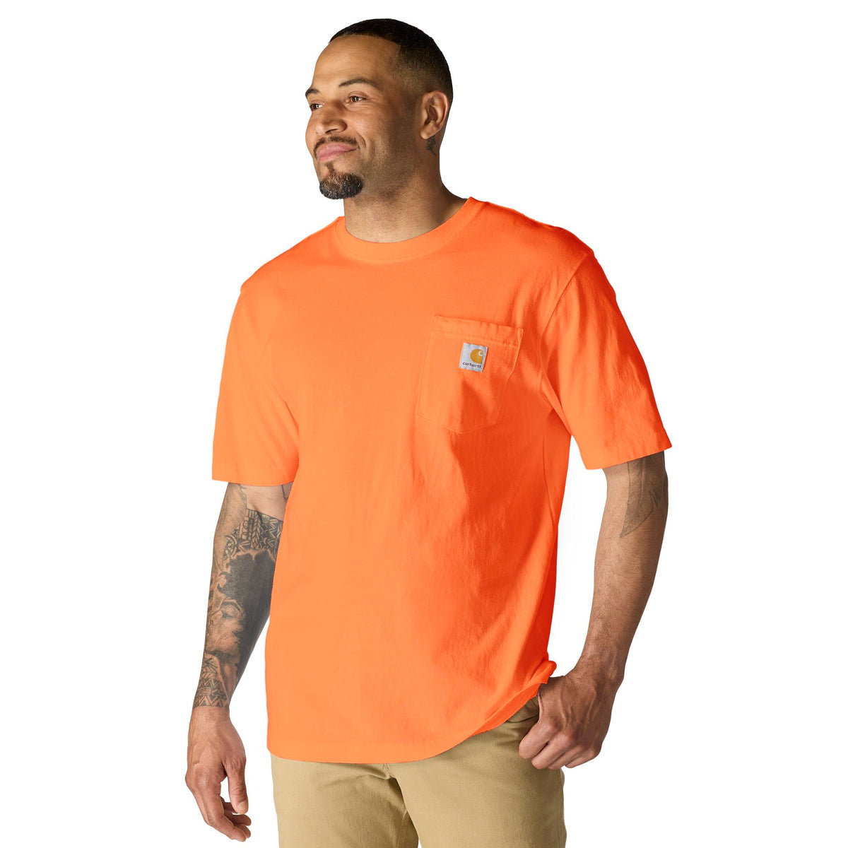 Carhartt Men's Loose Fit Heavyweight Short-Sleeve Pocket T-Shirt - Work World - Workwear, Work Boots, Safety Gear