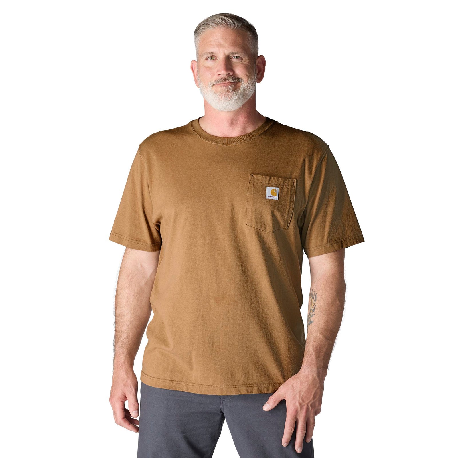 Carhartt Men's Loose Fit Heavyweight Short-Sleeve Pocket T-Shirt - Work World - Workwear, Work Boots, Safety Gear