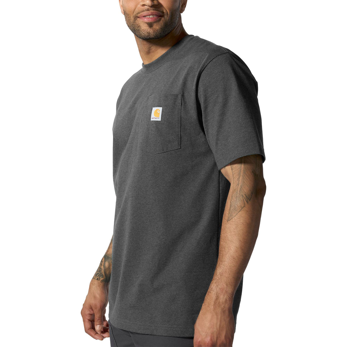 Carhartt Men's Loose Fit Heavyweight Short-Sleeve Pocket T-Shirt - Work World - Workwear, Work Boots, Safety Gear