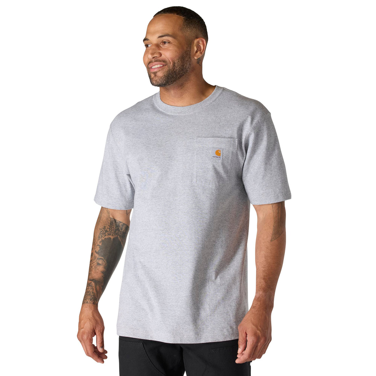Carhartt Men's Loose Fit Heavyweight Short-Sleeve Pocket T-Shirt