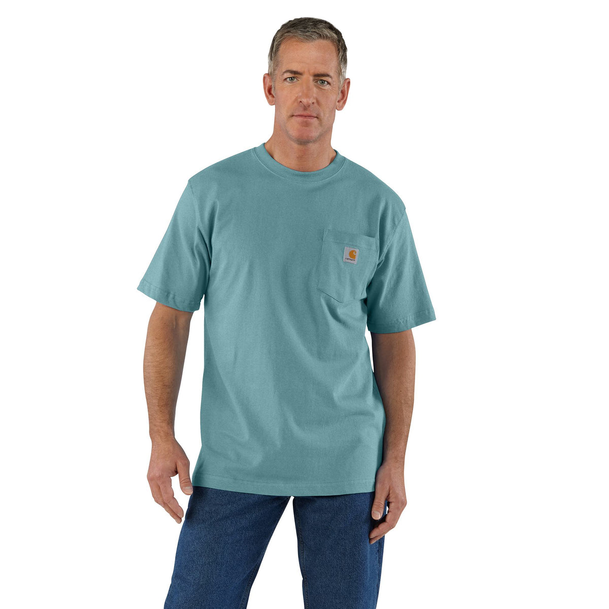 Carhartt Men's Loose Fit Heavyweight Short-Sleeve Pocket T-Shirt