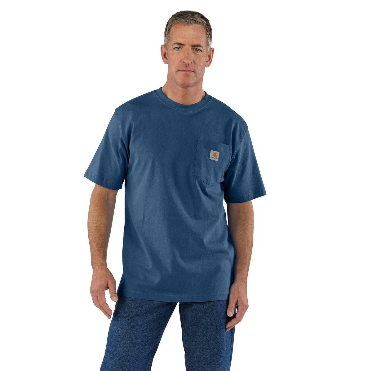 Carhartt Men's Loose Fit Heavyweight Short-Sleeve Pocket T-Shirt