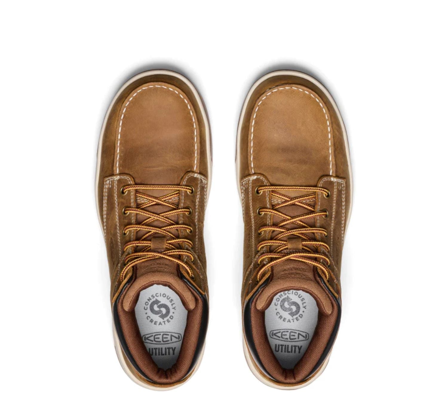 ロードオブザリング　ニューボーン　ウルクハイ　リングレイス　オーク KEEN Utility Men's Gibson Mid 5” Moc Carbon Toe Work Boot - Work World