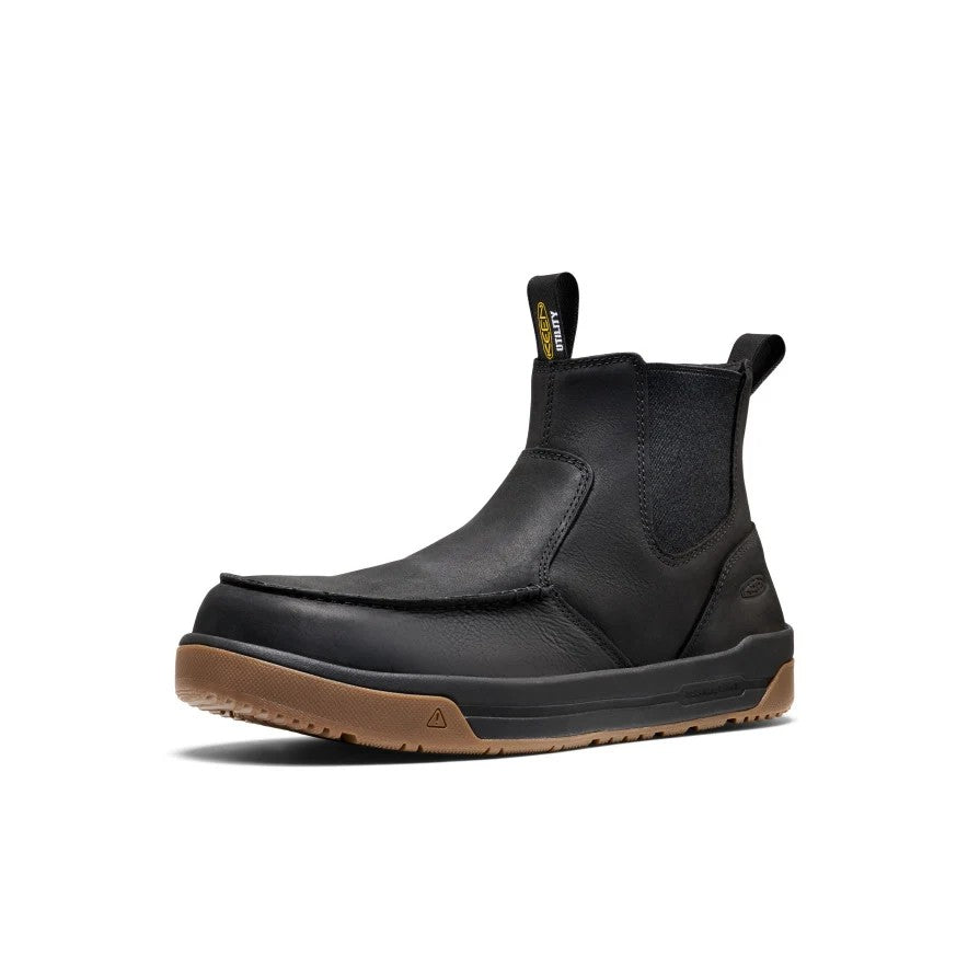 KEEN Utility Men's Gibson 4.5" Water Resistant Carbon Toe Chelsea Boot