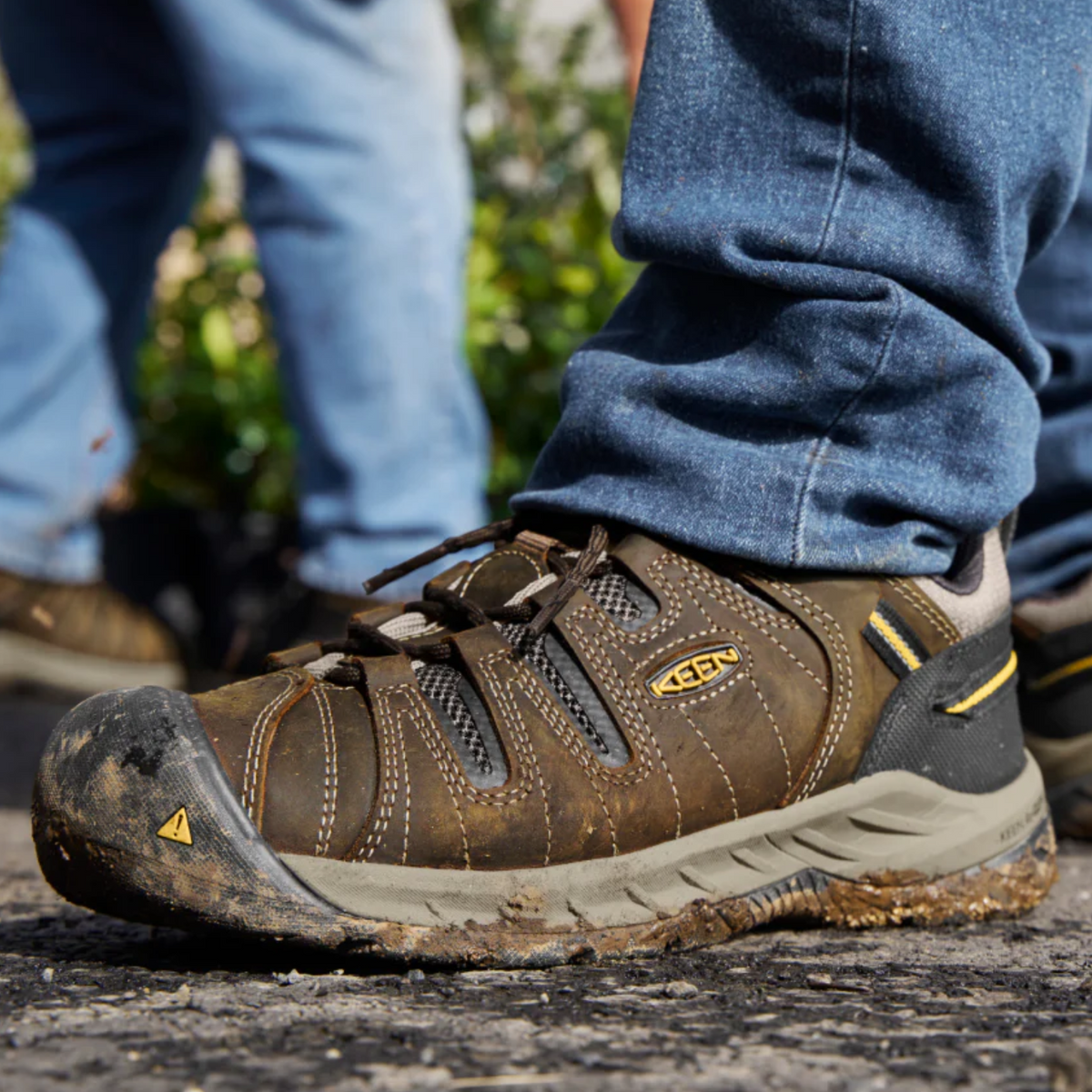 KEEN Utility Men's Flint II Soft Toe Work Shoe Work Shoes KEEN Utility