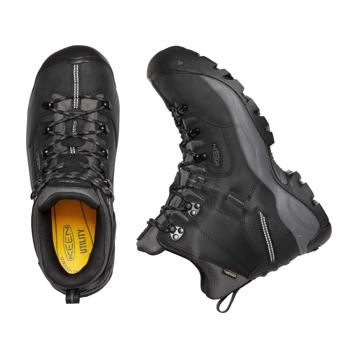 KEEN Utility Men's Pittsburgh Energy 6" Waterproof Carbon Fiber Toe Work Boot - Work World - Workwear, Work Boots, Safety Gear