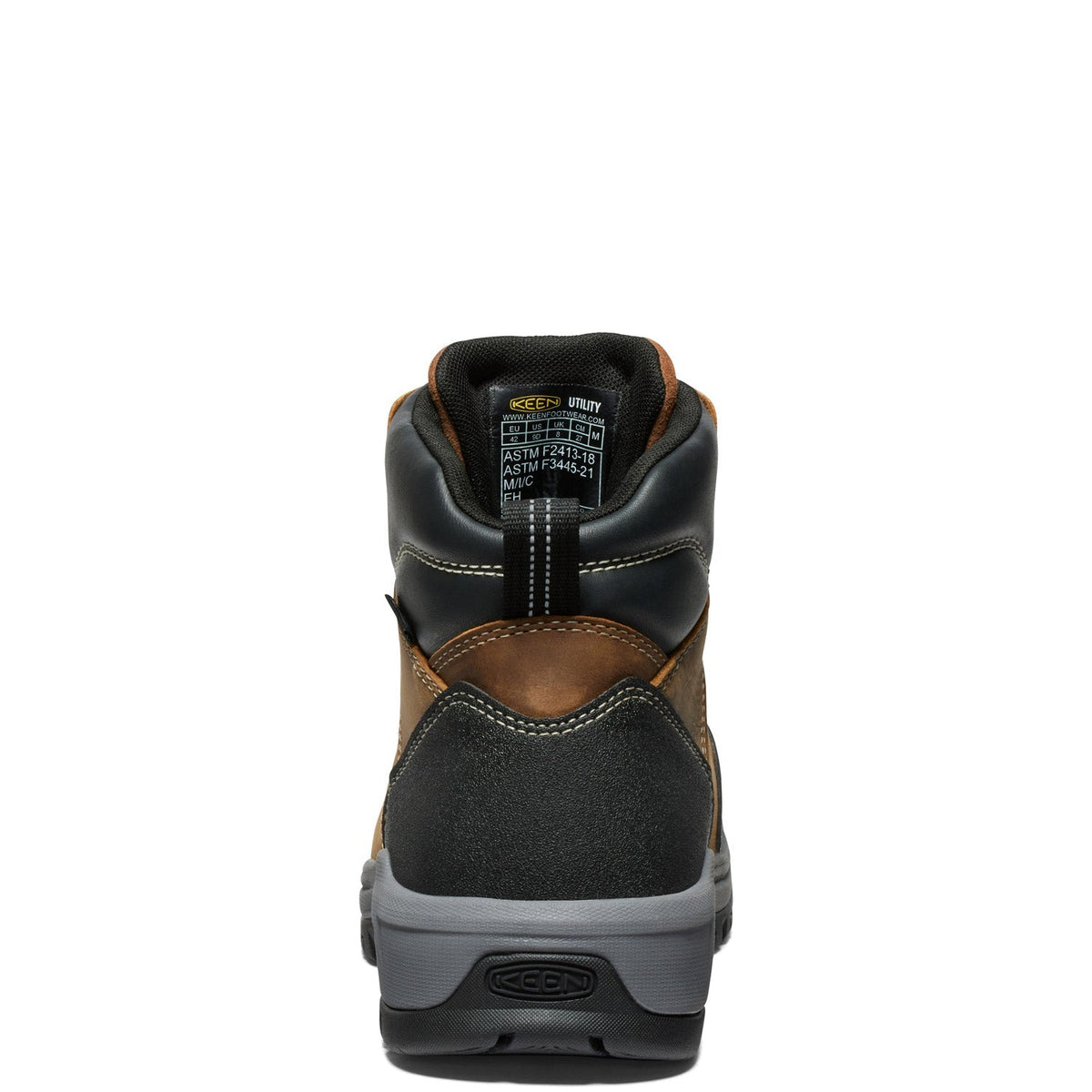 KEEN Utility Men's Evanston 6" Waterproof EH Carbon Toe Work Boot Work Boots KEEN Utility
