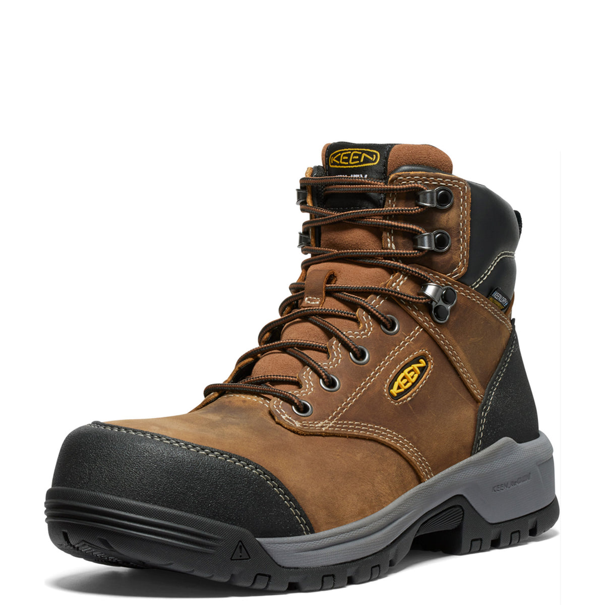 KEEN Utility Men&#39;s Evanston 6&quot; Waterproof Comp Toe Work Boot - Work World - Workwear, Work Boots, Safety Gear