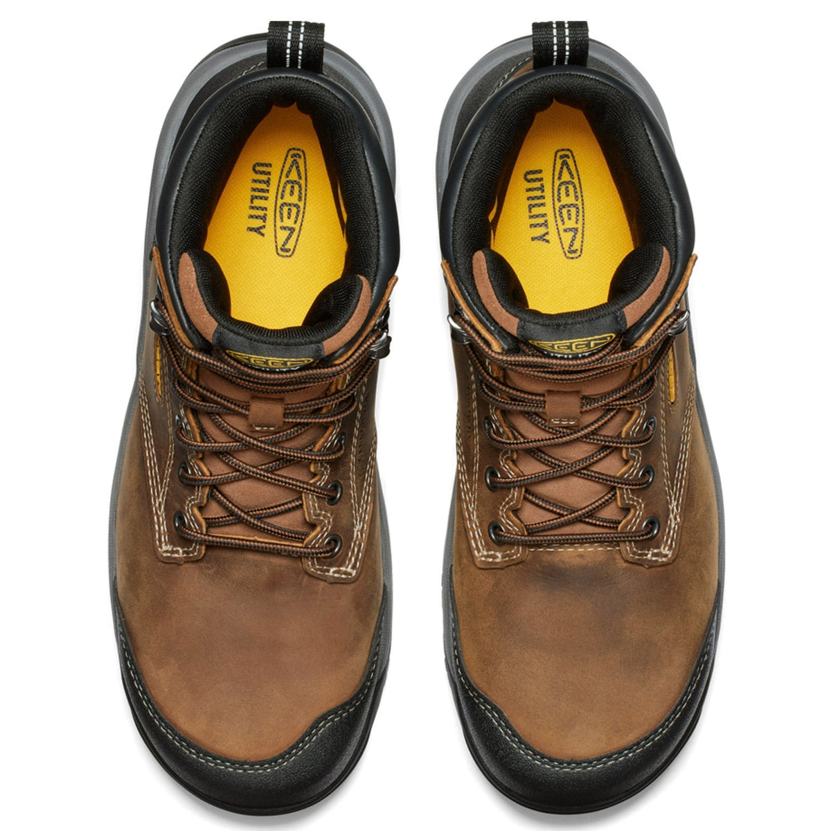KEEN Utility Men's Evanston 6" Waterproof EH Carbon Toe Work Boot Work Boots KEEN Utility