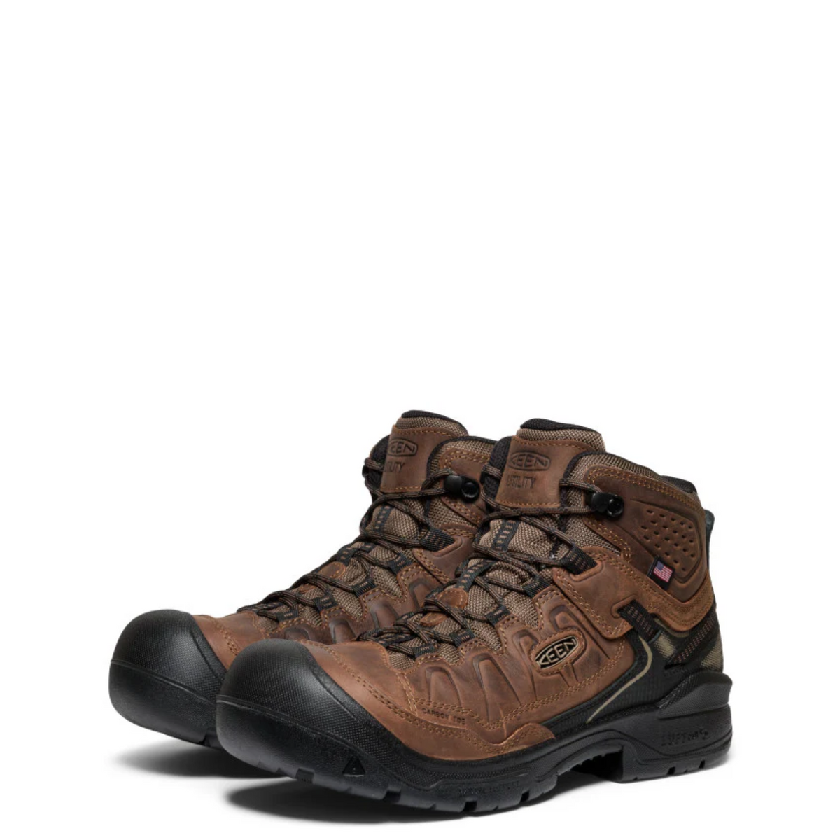 KEEN Utility Men's Targhee IV Mid Work 5.5" Waterproof Carbon Toe Work Boot - Work World - Workwear, Work Boots, Safety Gear
