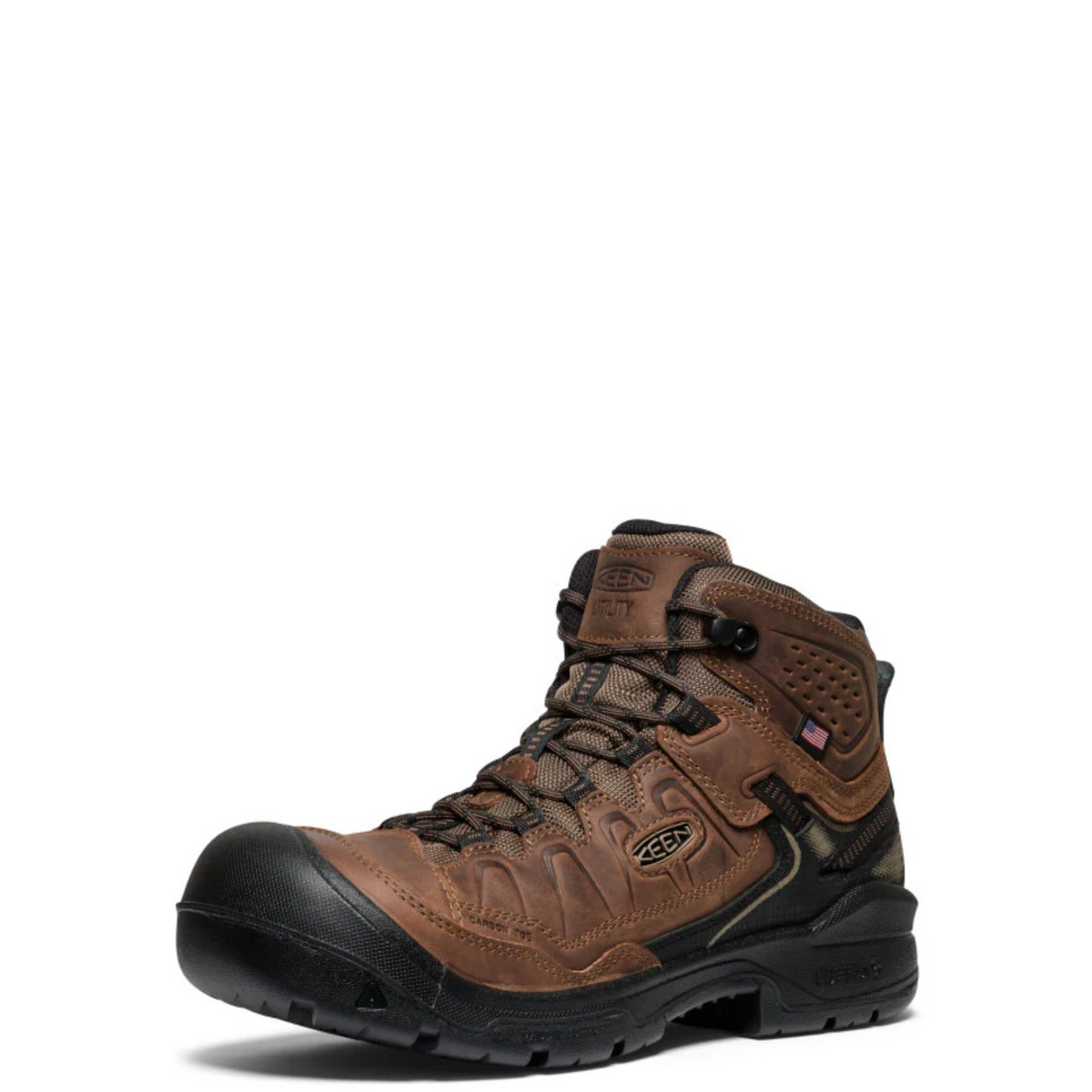 KEEN Utility Men's Targhee IV Mid Work 5.5" Waterproof Carbon Toe Work Boot - Work World - Workwear, Work Boots, Safety Gear