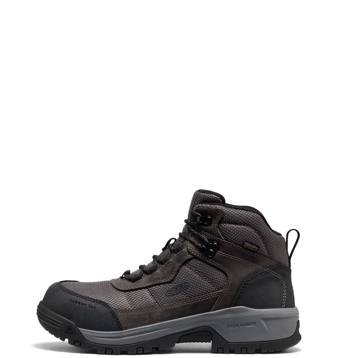 KEEN Utility Men's Skokie Hiker 5" Waterproof EH Carbon Toe Boot Work Boots KEEN Utility