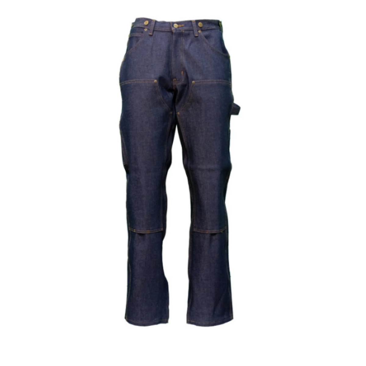 パンツ 90s KEY double knee denim painter pants KEY Men's Double Front Logger Jean - Work World