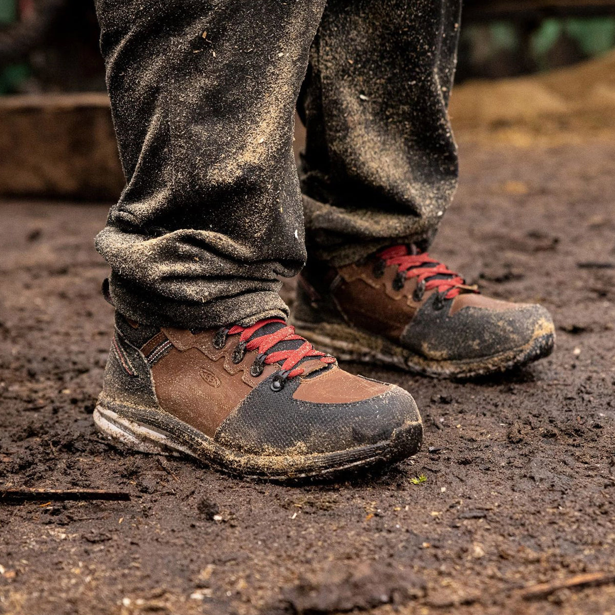 KEEN Utility Men&#39;s Red Hook Waterproof Carbon Fiber Toe Work Boot - Work World - Workwear, Work Boots, Safety Gear
