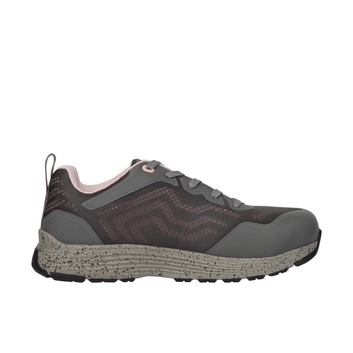 KEEN Utility Women's Sparta II Alloy Toe Work Shoes KEEN Utility Steel Grey Peach Whip 10 M