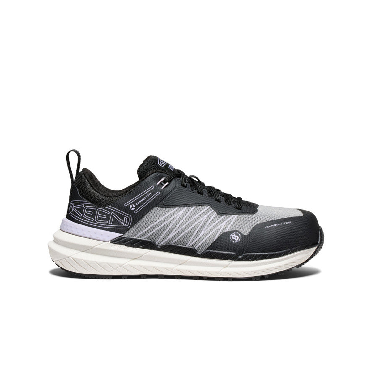 KEEN Utility Women's SpeedWorks Carbon Fiber Toe Work Shoe Work Shoes KEEN Utility Thistle Black 10 M